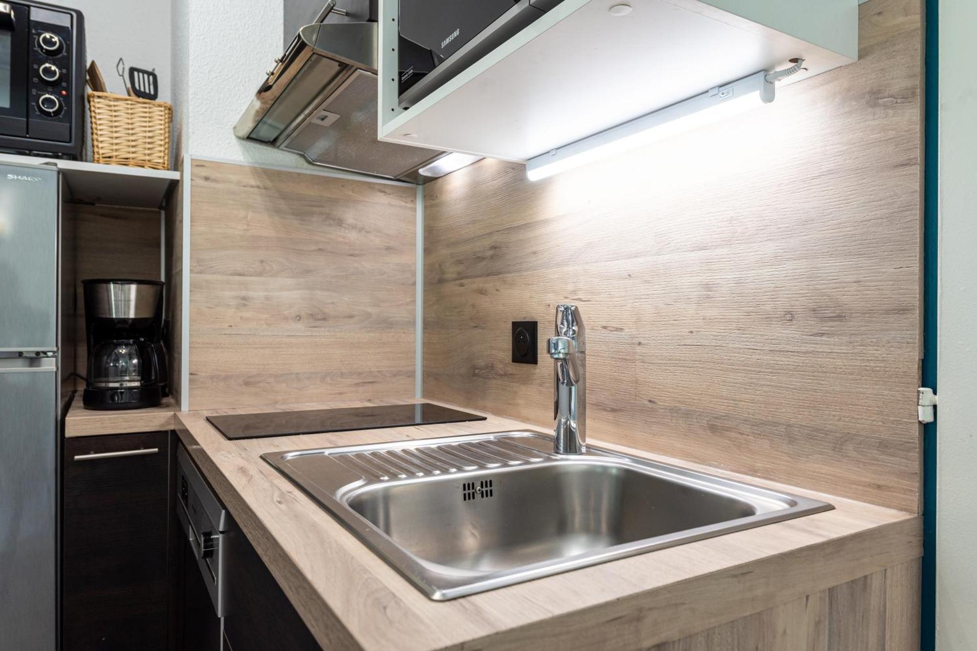 Appartement 6 Personnes Saint-François-Longchamp Exteriör bild