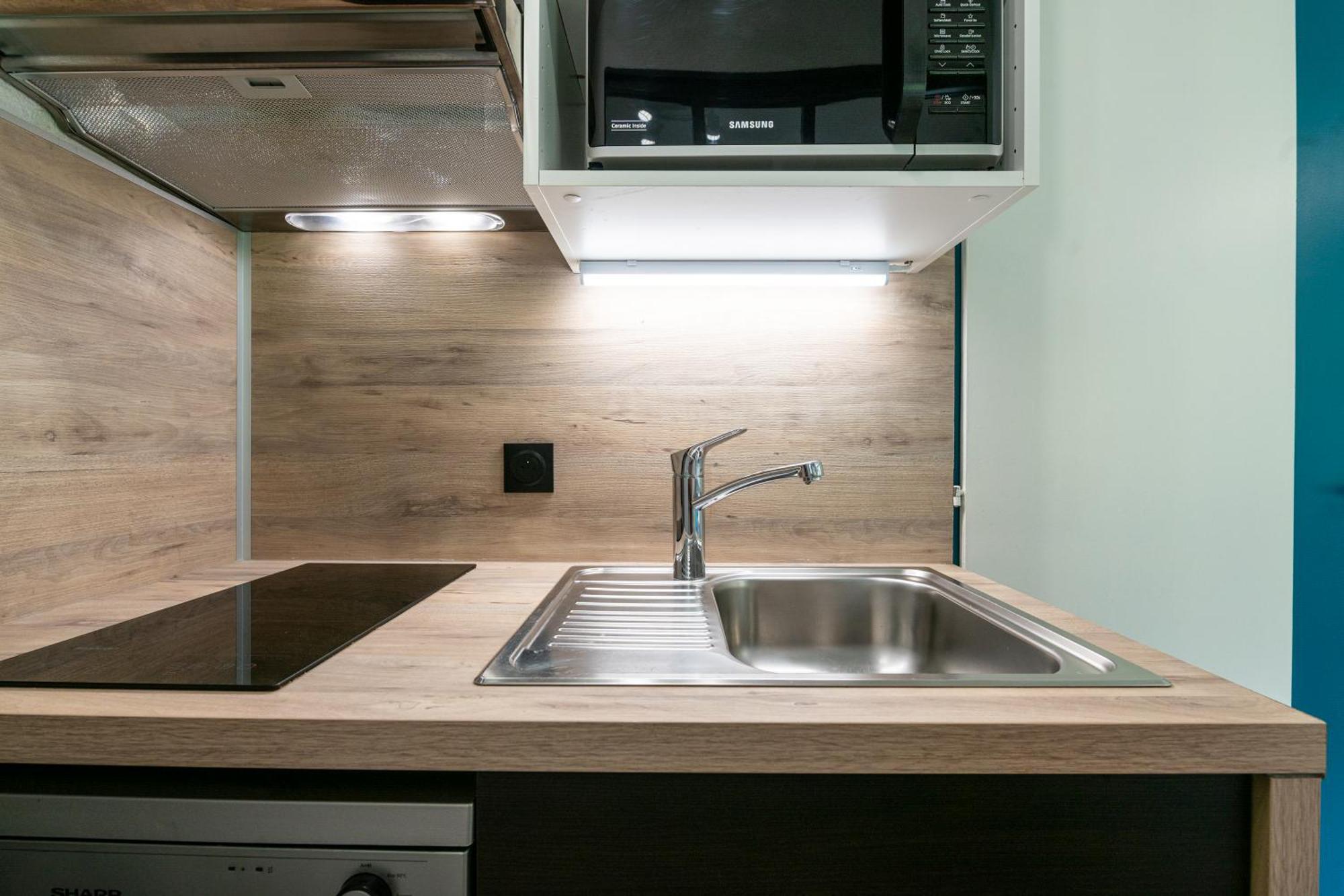 Appartement 6 Personnes Saint-François-Longchamp Exteriör bild